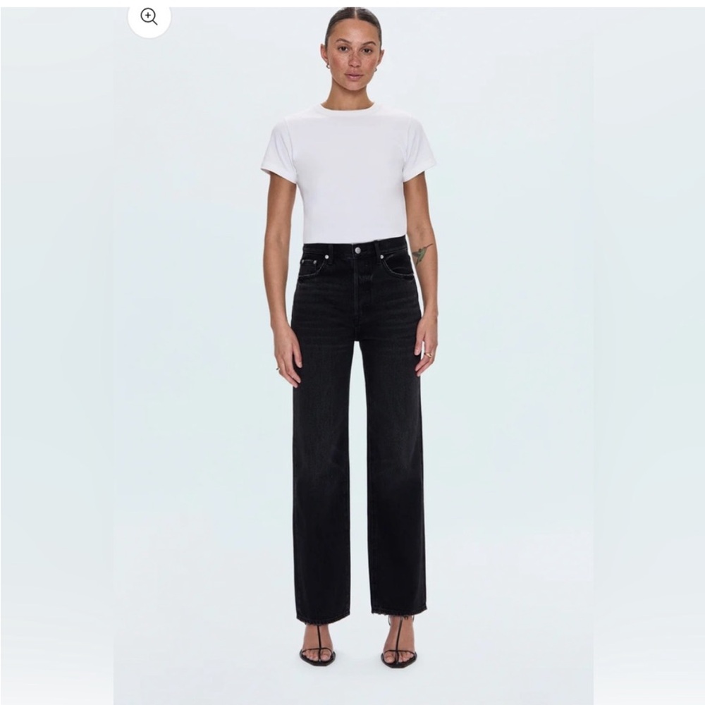 NWT Pistola Black Straight Leg Jeans